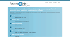 Desktop Screenshot of powernetdata.com